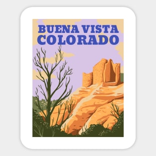 Buena Vista Colorado Sticker